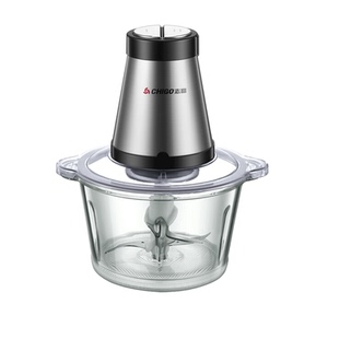 志高绞肉机家用电动不锈钢打饺子馅菜馅料理搅拌蒜泥器小型碎肉机