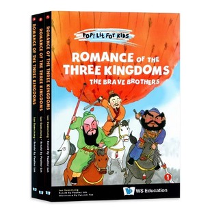 三国演义全集 英文原版 Romance of the Three Kingdoms The Complete Set 中国名著经典文学 四大名著 Guanzhong Luo 罗贯中