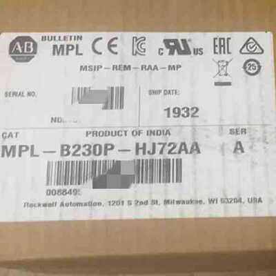 议价MPL-B230P-HJ72AA全新Allen-Bradle
