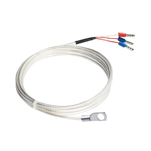 铜鼻子圆孔贴片温度传感器进口贺利氏铂电阻Pt100/Pt1000测温芯片