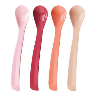 tiny twinkle宝宝硅胶软勺新生儿婴儿喂水果泥吃饭儿童辅食碗勺子