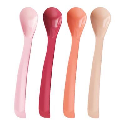 tinytwinkle宝宝硅胶长柄软勺