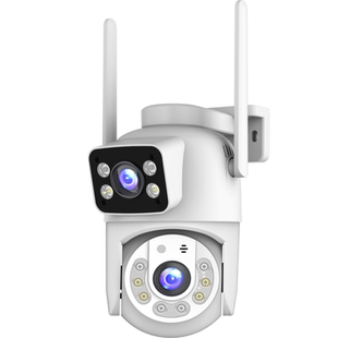 超级看看ICSee家用无线wifi摄像头手机远程高清监控器室外双镜头