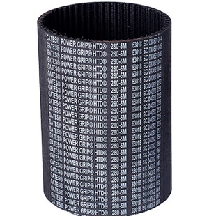 盖茨/gates工业皮带 圆弧齿同步带HTD5M965到1595 橡胶带