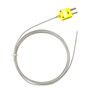 插头式铠装热电偶K型温度传感器可弯曲插拔测温探头WRNK-161/171