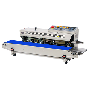 华联封口机FRBM-810连续封口机墨轮油墨印字铝箔塑料薄膜自动封口