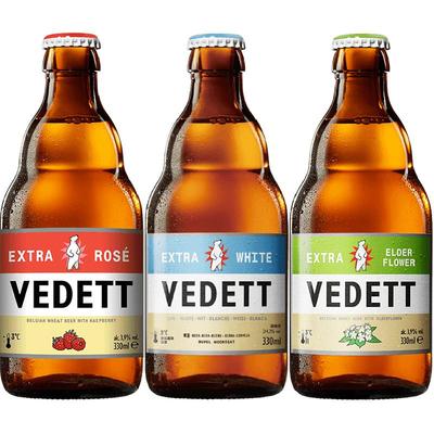 白熊啤酒精酿玫瑰红接骨木组合装