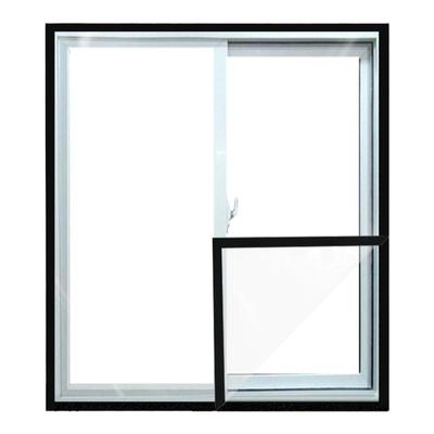 冬季免打孔窗户防风膜保暖帘