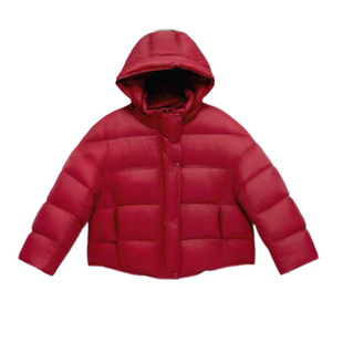 Morchee极寒暖核系列700蓬松度大朵绒女童冬季90安心白鸭羽绒服