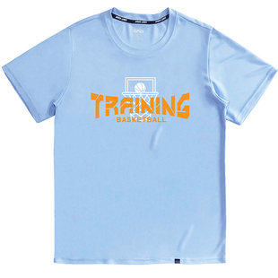 篮球训练服短袖男女速干吸湿宽松北卡蓝健身跑步半袖t圆领运动T恤