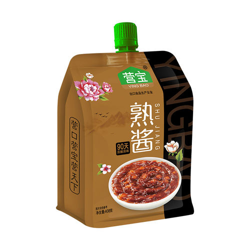 营宝熟酱408g*3东北大酱黄豆酱农家特产拌饭拌面即食调味酱