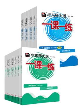 官方正版华东师大版一课一练初中