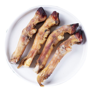 狗狗自制风干羊蹄一斤萨摩耶泰迪二哈羊脚宠物磨牙羊脚磨牙棒零食