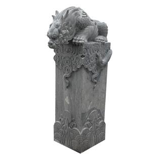 天然青石吸水兽吸金吸财大理石中式仿古摆件茶桌酒店水池别墅装饰