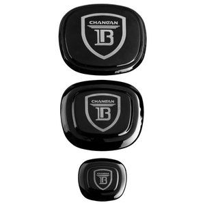 长安车标志改装黑色unik/unit逸动plus创意贴cs75/55/85/95程锐cc