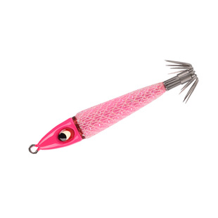 大剑PROGRE真钓发光铅头火箭吹筒鱿鱼钩BM单伞钩墨鱼路亚假饵乌贼