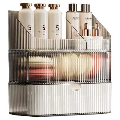 化妆品透明盒卫生间镜柜收纳盒