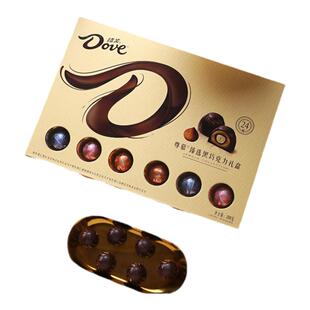 德芙尊慕礼盒280g黑巧克力礼盒送礼物休闲零食官方旗舰店