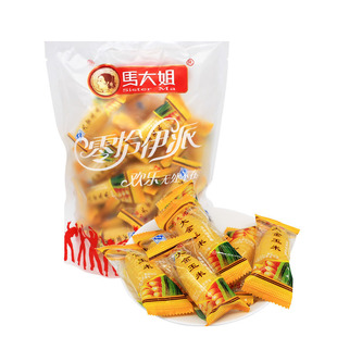 马大姐大金玉米软糖500克玉米味果汁糖休闲零食糖果玉米味