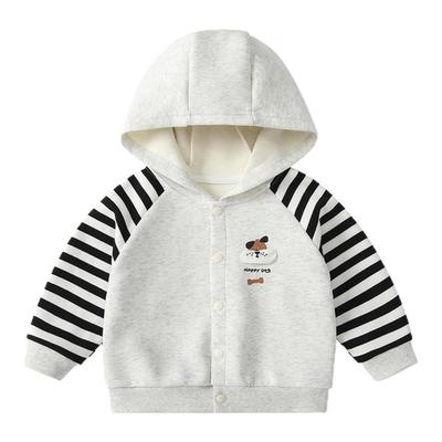 婴儿秋冬套装男宝宝卫衣卫裤外套