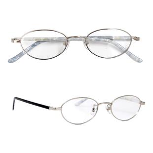 taroeddo米八眼镜轻奢椭圆眼镜框可配度数近视女素颜时尚大脸显小