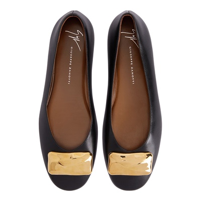 Giuseppe Zanotti GZ女士简约平底单鞋芭蕾舞鞋
