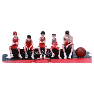 汽车摆件灌篮高手号码牌樱木流川枫车载中控台手办车上车内装饰品