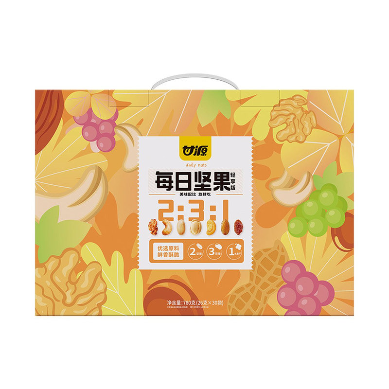 甘源坚果礼盒每日坚果巨好吃零食