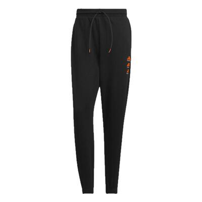 阿迪达斯简约舒适百搭抓绒男长裤