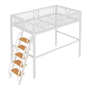 简约现代铁艺上下床双层子母床儿童高低床小户型省空间铁架床定制