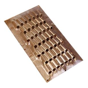 家用14号加厚黄铜片304不锈钢片 萝卜刨切丝器木拉刨蔬菜收子刨片