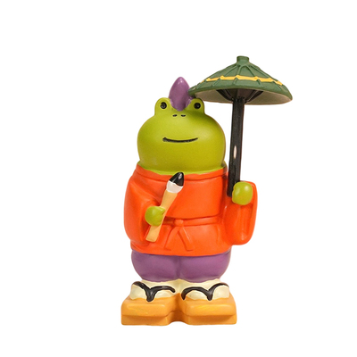 创意国风青蛙摆件教师节礼物