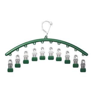 不锈钢袜夹多夹子衣架无痕晾袜子家用架晾晒多功能晾衣神器湿毛巾