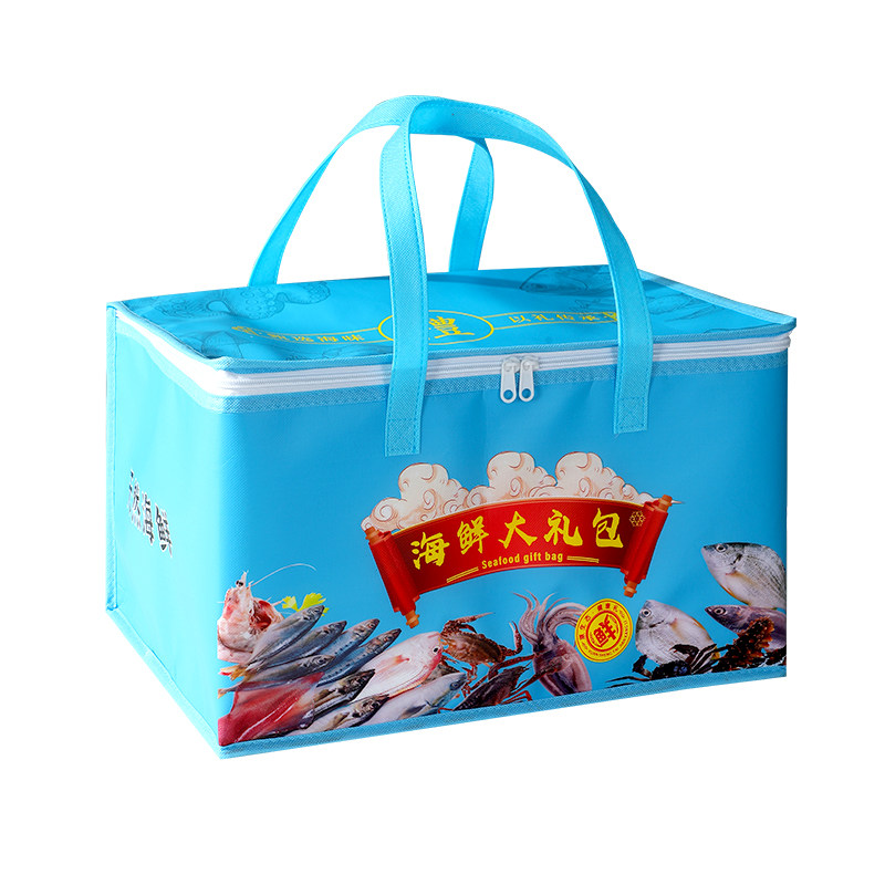 保温袋海鲜大礼包覆膜礼品保温包