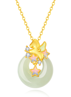 vana小马吊坠马上有福项链纯银女