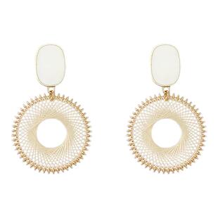 法式度假风螺旋耳夹女独特设计精致高级感无耳洞耳环简约复古耳饰