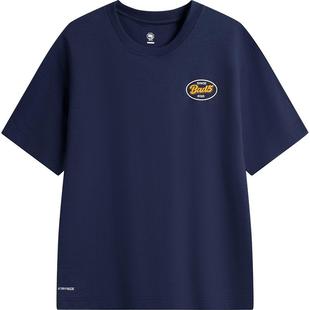 李宁反伍BADFIVE短袖T恤男士 新款圆领宽松春季休闲针织运动服