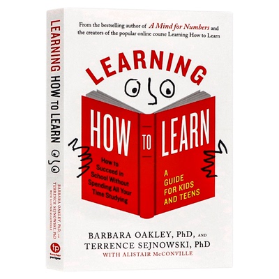 学会如何学习 英文原版 Learning How to Learn 学习之道高效时间利用指南 大脑学习使用手册 提升记忆与思维 学生备考 职场充电