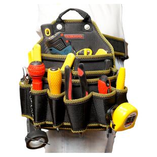 NAKIOO快挂工具腰包结实耐用斜挎包便携式木工腰挂包多功能电工包