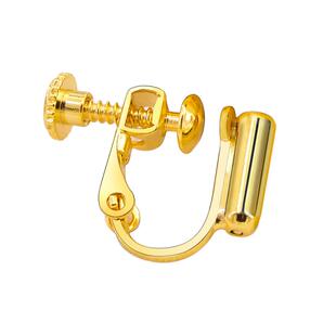 耳夹转换器不弯针带钻配件无耳洞螺旋式可调节diy耳夹材料u形女