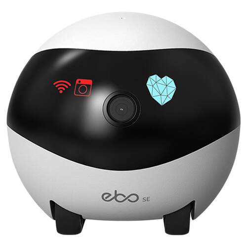 EBO SE可移动摄像头ebo宠物机器人无线监控器家用智能行走监控手机遥控远程猫咪宠物移动监视器