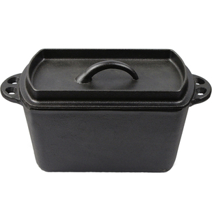 敬辉铸铁锅无涂层生铁长条吐司蛋糕面包模具烘焙DIY厨房烤箱欧包