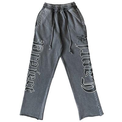 Project Capri Emergency Pants 欧美风柳钉运动休闲长裤