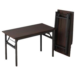 折叠电脑桌家用卧室书桌办公桌学生写字桌出租屋免安装长方形桌子