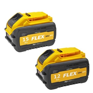 适配Dewalt得伟20V60V电池智能双电压通用德伟电动工具锂电池包