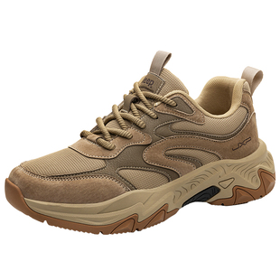 jeep吉普男鞋增高老爹鞋2026夏季新款户外透气徒步鞋运动休闲鞋男