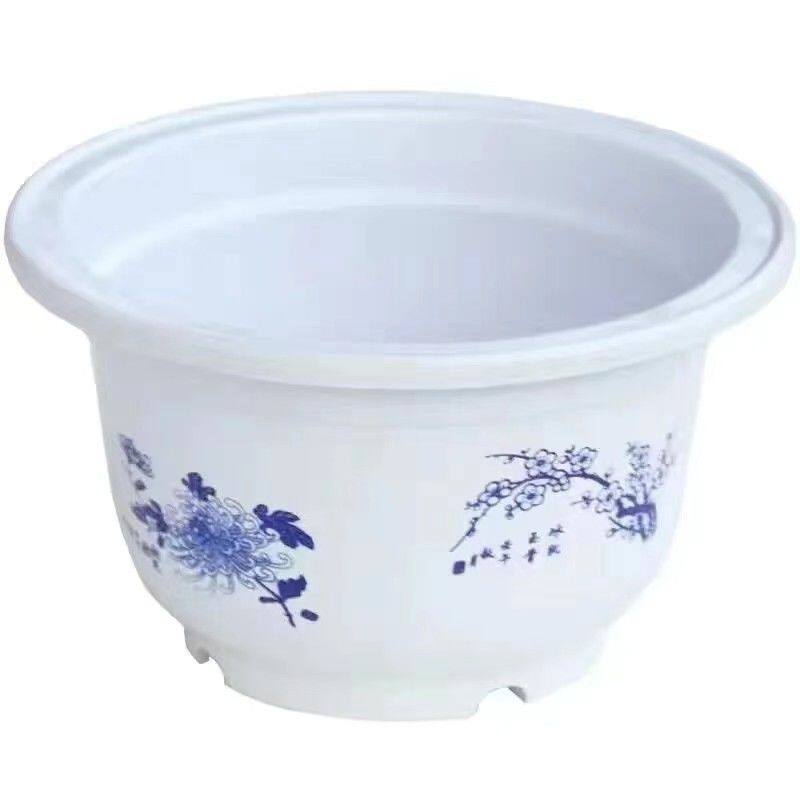 上市室内植物塑料花盆盆栽特大加厚带托盘绿萝大码盆家用批发厂家