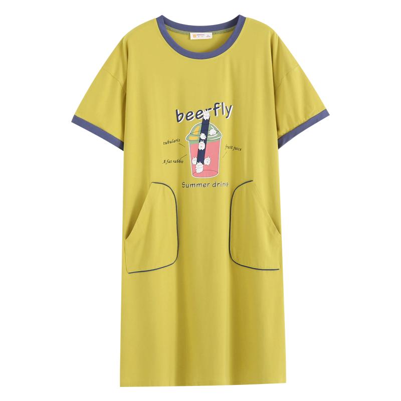 柔可佳柔软舒适睡裙居家服