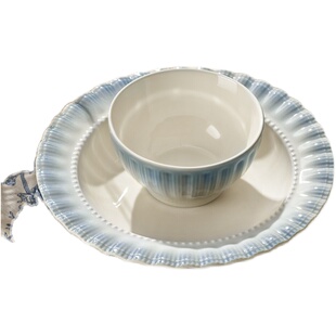 法式餐具米饭碗家用2026新款碗碟高颜值盘子碗组合汤碗面碗高级感