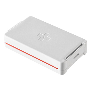 霜山药盒便携药品分装收纳盒一日三餐迷你随身密封防潮药片分类盒